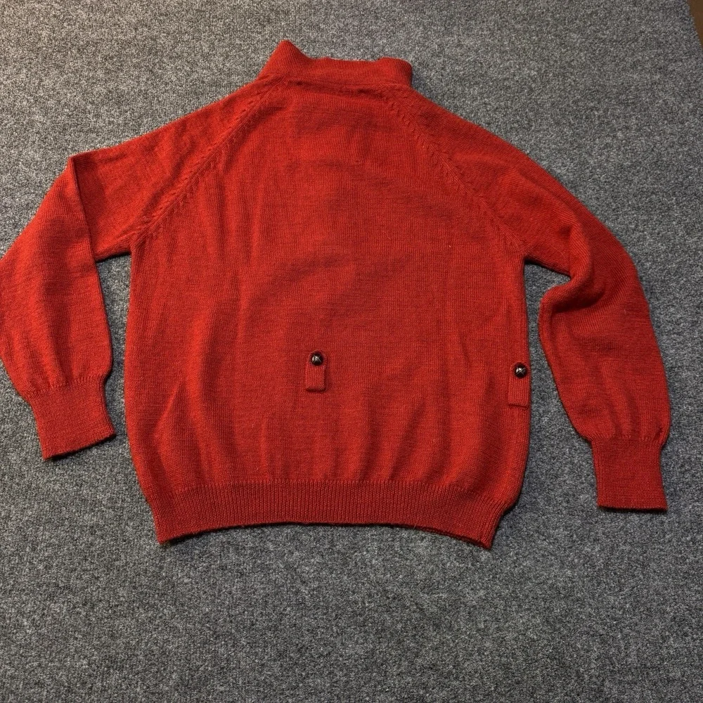 Barbour To Ki To Sweater Mens XL Red Wool Blend Limited Edition MKN0397RE51 Rare